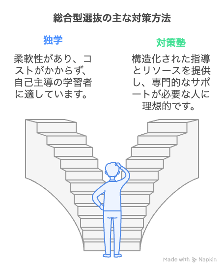 総合型選抜の主な対策方法