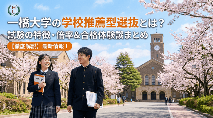 一橋大学の学校推薦型選抜とは？試験の特徴・倍率&合格体験談まとめ